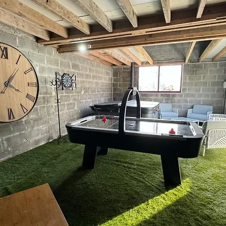 Nyaraló Concorde Aerogare 25pers Jacuzzi, Baby Airhockey La Haye-Pesnel