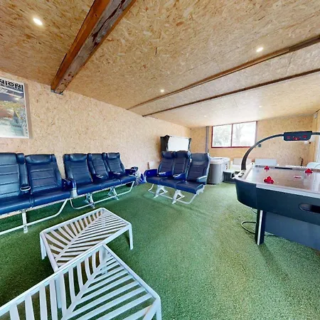 Concorde Aerogare 25pers Jacuzzi, Baby Airhockey Nyaraló La Haye-Pesnel