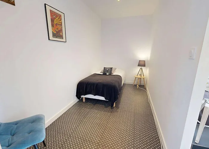 La Clef Decamp Concorde Aerogare 25pers Jacuzzi, Baby Airhockey Holiday home La Haye-Pesnel