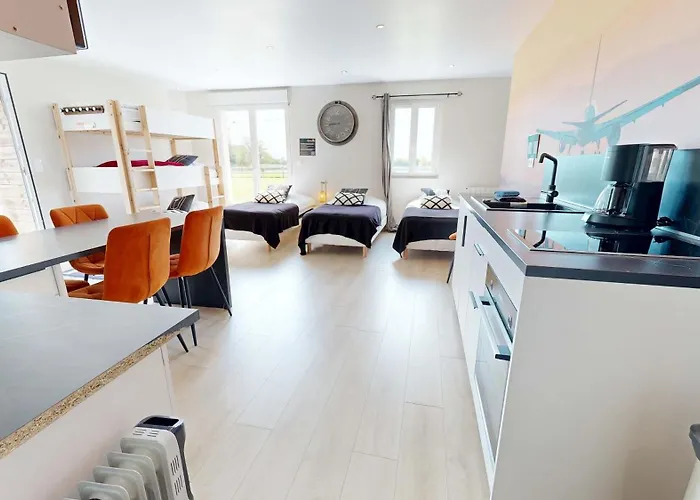 La Clef Decamp Concorde Aerogare 25pers Jacuzzi, Baby Airhockey Holiday home